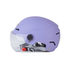 Casco ligero de media cara con protecci&oacute;n para viajeros urbanos